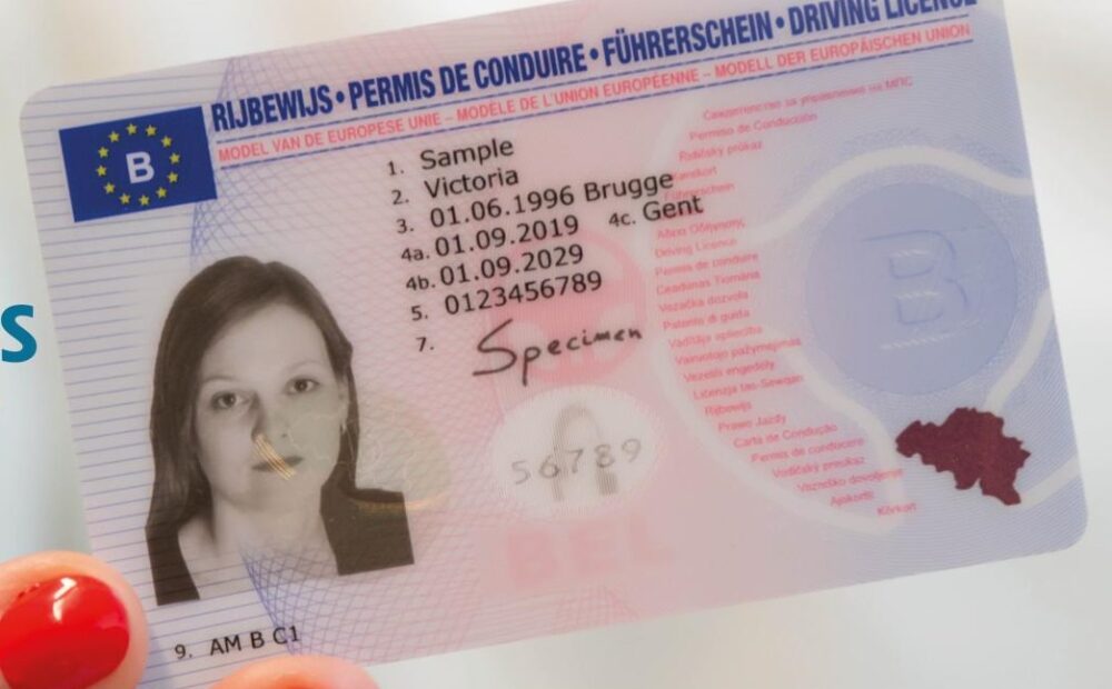 Buy belgian drivers license