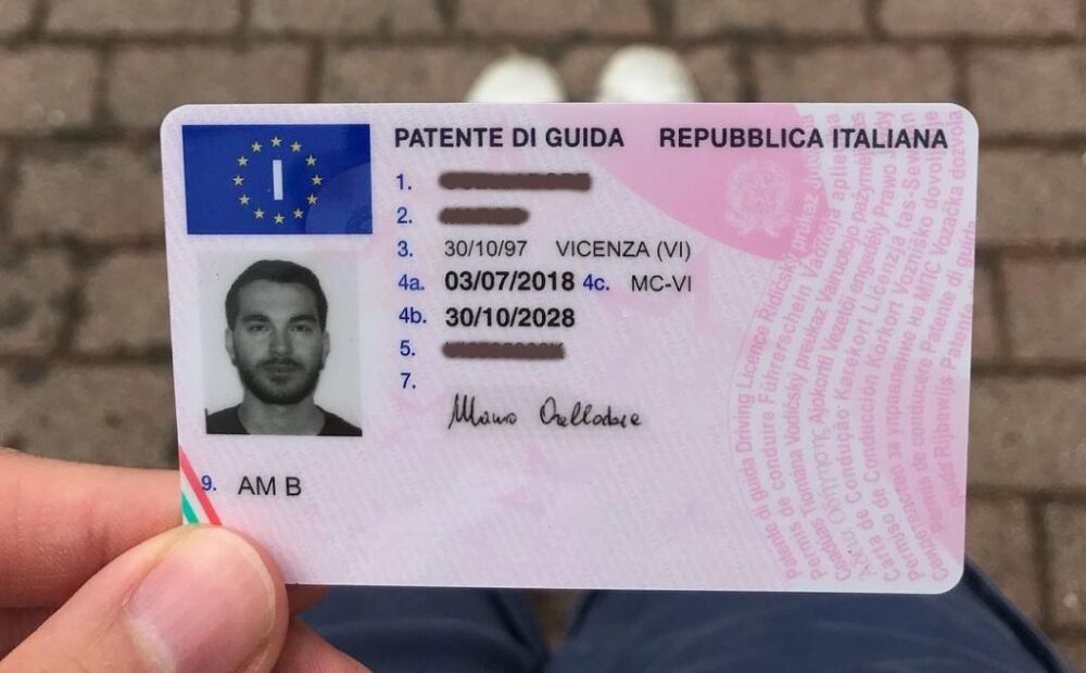 buy italian drivers license