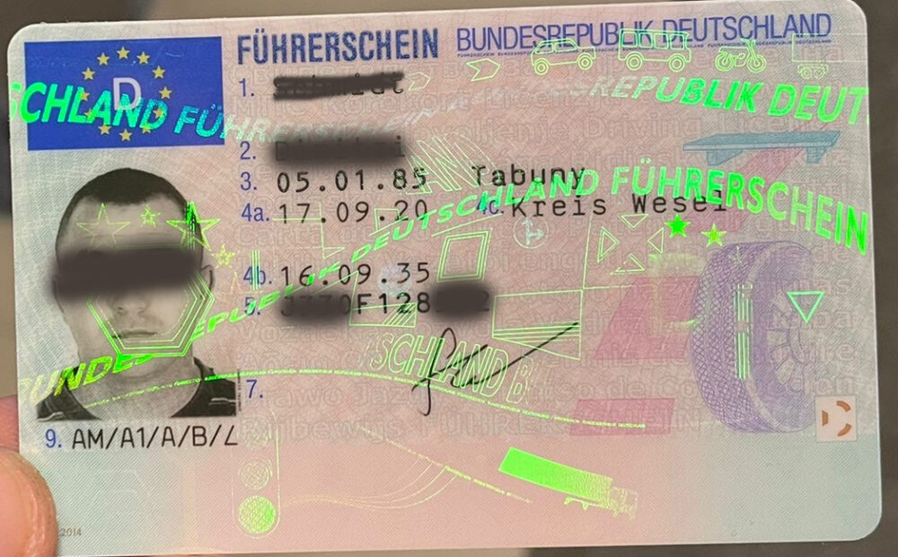 Buy german drivers license